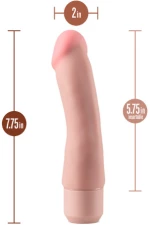 DR SKIN Dr Steve Vibrating dildo Beige 19 x 4 cm