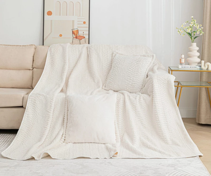 ΡΙΧΤΑΡΙΑ NX201 (180cm x 180cm) IVORY Silk Fashion