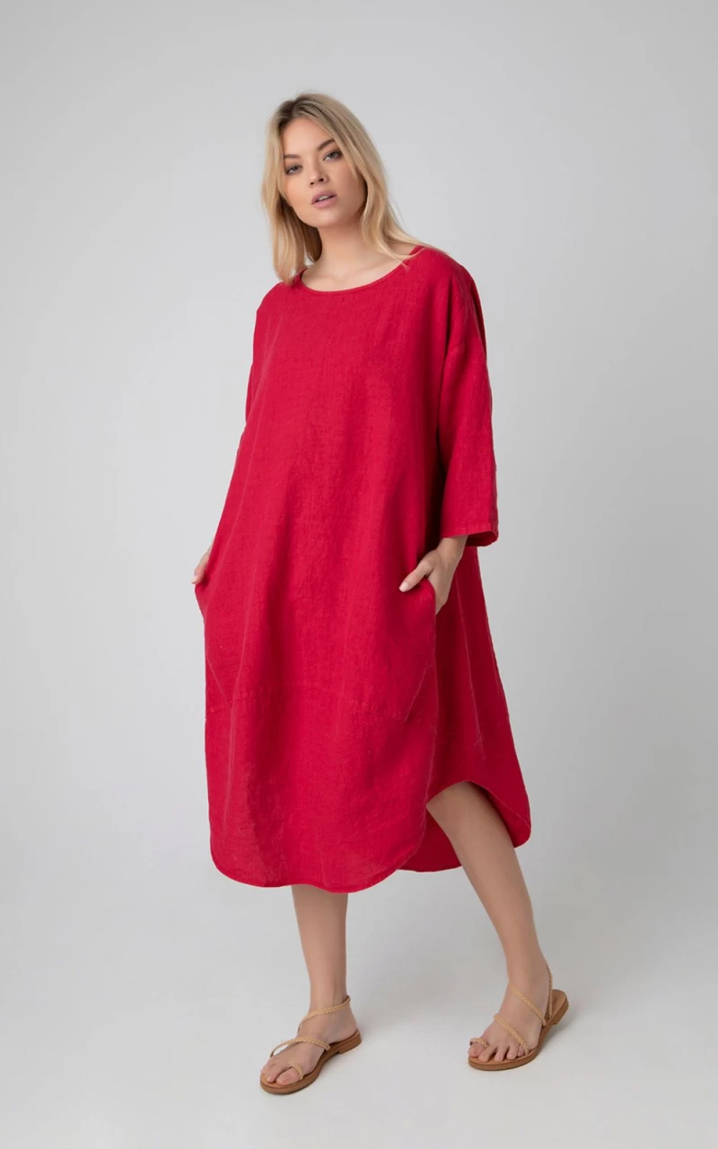 Φόρεμα Tulip Red