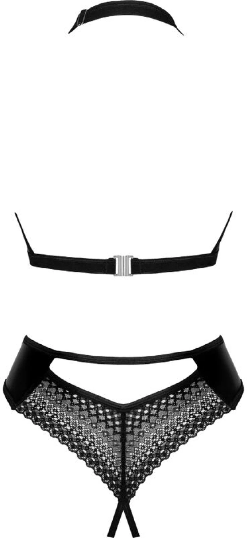 OBSESSIVE - NORIDES CROTCHLESS TEDDY
