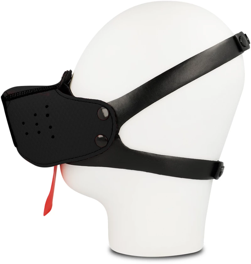 OHMAMA FETISH DOG MUZZLE - BLACK