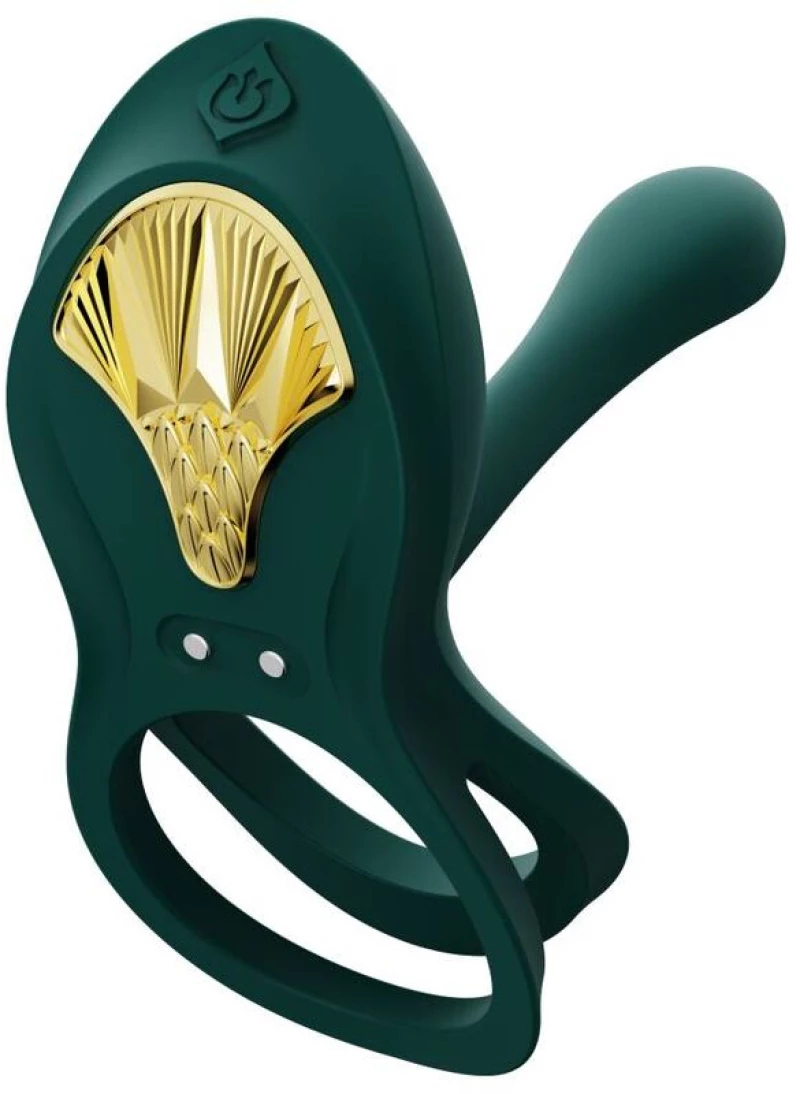 ZALO - BAYEK VIBRATING COUPLES RING GREEN