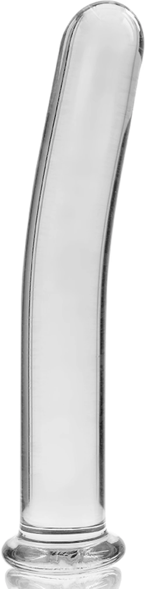 NEBULA SERIES BY IBIZA' - MODEL 8 DILDO BOROSILICATE GLASS 14.5 X 2 CM CLEAR