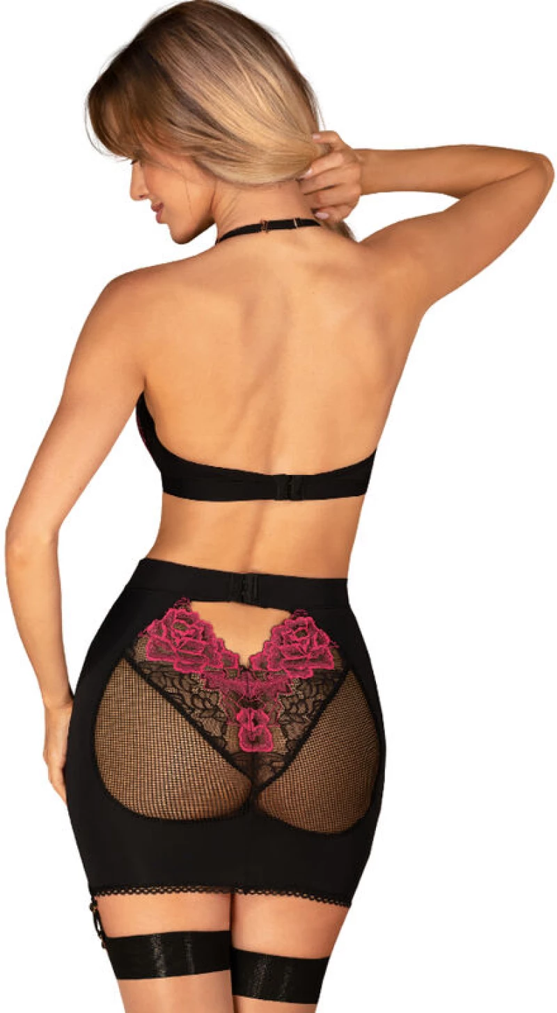 OBSESSIVE - ROSENTY TOP & SKIRT