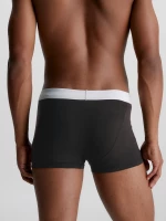 Ανδρικά boxer Calvin Klein - Μαύρο με χρωματιστό λάστιχο - 3 pack