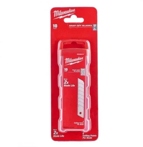 Milwaukee ανταλλακτικές λάμες για φαλτσέτα 18mm 10τμχ 4932480107