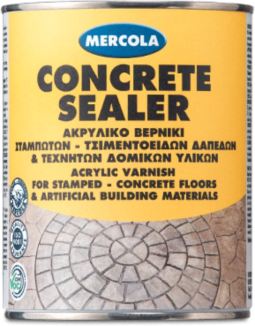 Mercola Concrete Sealer βερνίκι για σταμπωτά δάπεδα 19lt