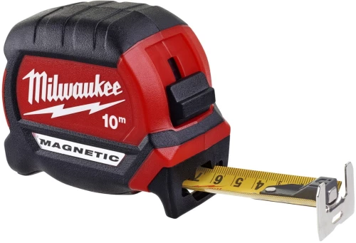 Milwaukee μέτρο μαγνητικό βαρέως τύπου 10m x 27mm 4932464601