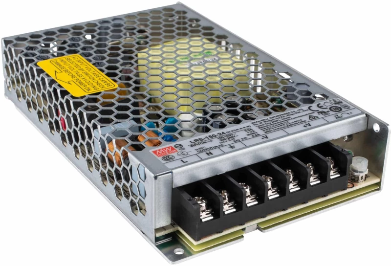 Meanwell LRS-150-24 Switching τροφοδοτικό ισχύος open frame 24V, 6.5A