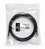CABLEXPERT ΤΗΛΕΦΩΝΙΚΟ ΚΑΛΩΔΙΟ ΜΑΥΡΟ 2m