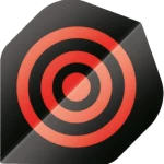 ΦΤΕΡΑ BULL'S DART, Base Flights, A-Std, Red Circles
