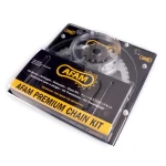 Afam Σετ Γρανάζια Αλυσίδα Aprilia Shiver 750 08-15 XMR Black