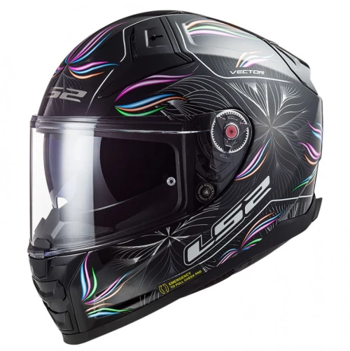 LS2 FF811 Vector II Tropical Black/White