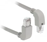 DELOCK Καλώδιο SF/UTP Cat 5e 85853, 26AWG, copper, 1m, γκρι