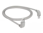 DELOCK Καλώδιο SF/UTP Cat 5e 85853, 26AWG, copper, 1m, γκρι