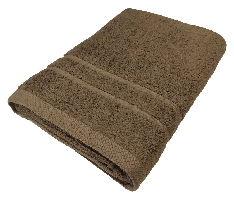 Πετσέτα Πισίνας POOL LUXURY Line Cotton 100% 600gr/m2 Καφέ 80x145