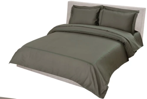 Σετ Σεντόνια King Size 270x270 Satin Embroidered Classico 3-Green