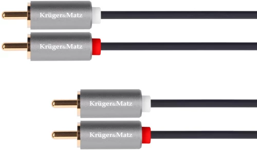 Καλώδιο 2xRCA - 2xRCA 10m Kruger&Matz