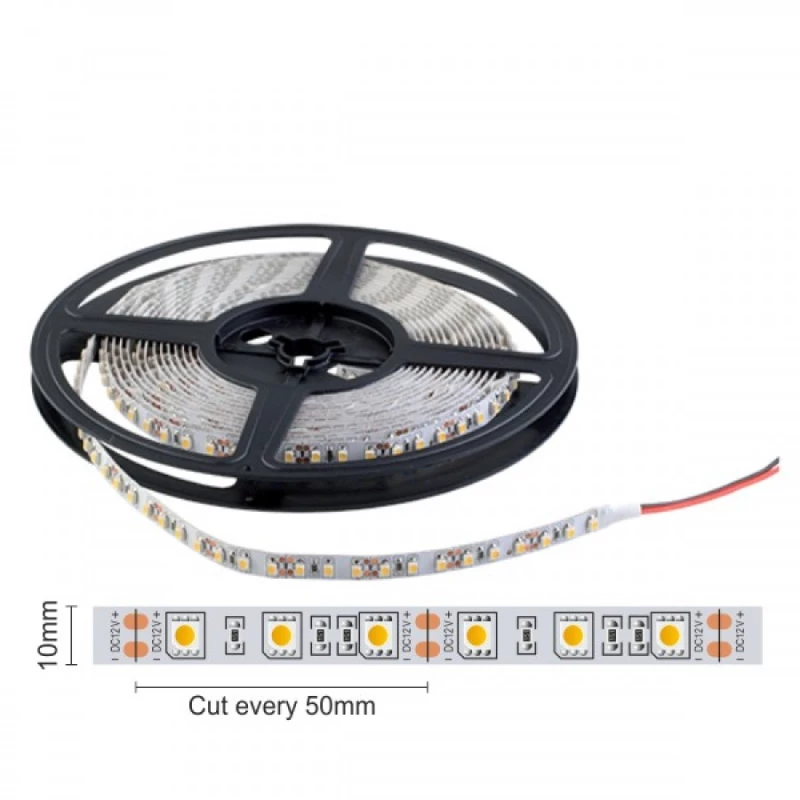 Spotlight Ταινία LED 20W/m IP20 24VDC 3000K SMD2835 120LEDs/m 5m (5193)