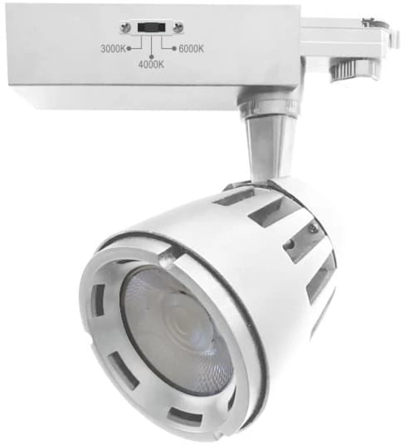 Spotlight Spot Ράγας 3 Φάσεις LED CCT 20W 3000K | 4000K | 6000K (6563)