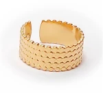Δαχτυλίδι Ατσάλι 304, Χρυσαφί, 2012-026X | Karma Fashion