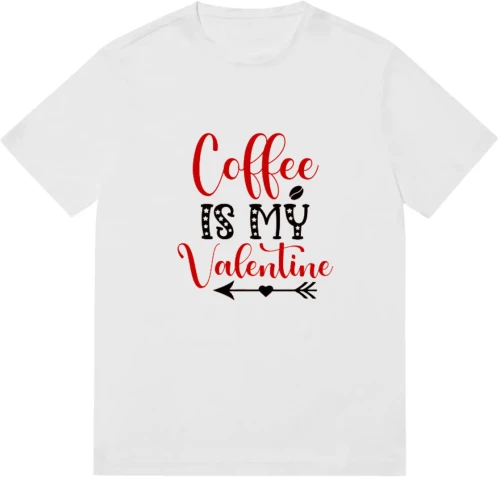 Coffee is my valentine Λευκό