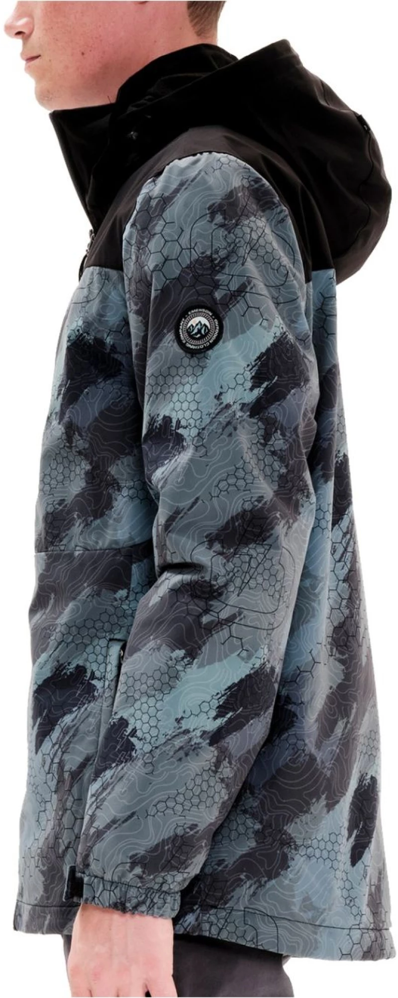 EMERSON Ανδρικό αντιανεμικό μπουφάν 222.EM10.26 PR308 OLIVE/BLACK ..