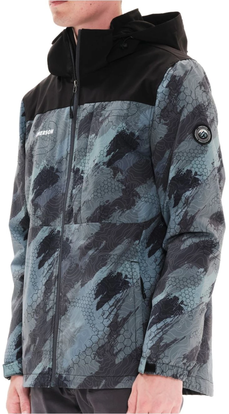 EMERSON Ανδρικό αντιανεμικό μπουφάν 222.EM10.26 PR308 OLIVE/BLACK ..