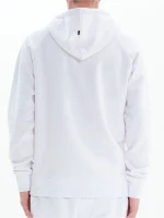 EMERSON Ανδρική λευκή ζακέτα φούτερ 222.EM21.34  WHITE ..