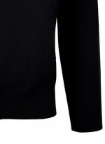NAUTICA Ανδρική μαύρη πλεκτή μπλούζα S37100 OTB True Black