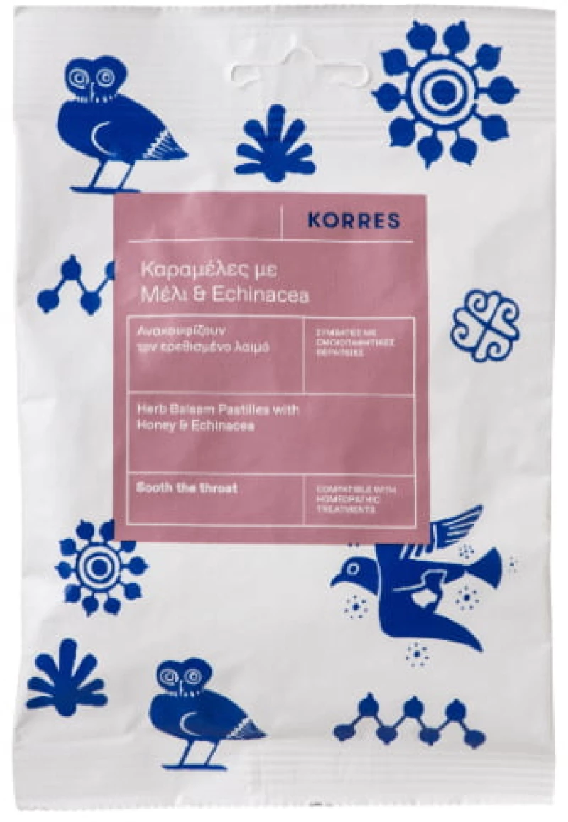 ΚΟΡΡΕΣ Korres Καραμέλες με Μέλι Echinacea 60gr