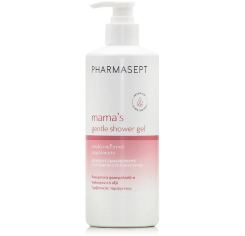 Pharmasept Mama's Gentle Shower Gel Απαλό Αφρόλουτρο Κατάλληλο για την Εγκυμοσύνη 500ml
