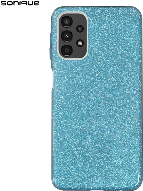 Θήκη Σιλικόνης Sonique Shiny για Samsung - Sonique - Γαλάζιο - Samsung Galaxy A13 4G