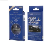 Adaptor 2in1 Lighting to 2xFemale Lighting WK WDC-094i Black