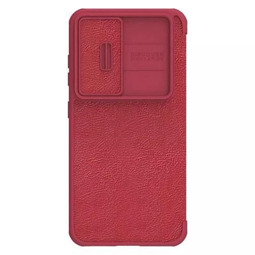 Nillkin - Qin Leather PRO Case - Samsung Galaxy S23 Plus - Red