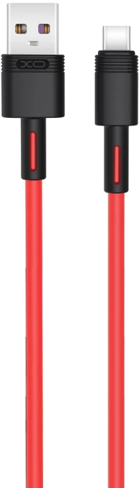 XO NB-Q166 Quick Charge USB to USB Type-C Cable 5A 1m, Red