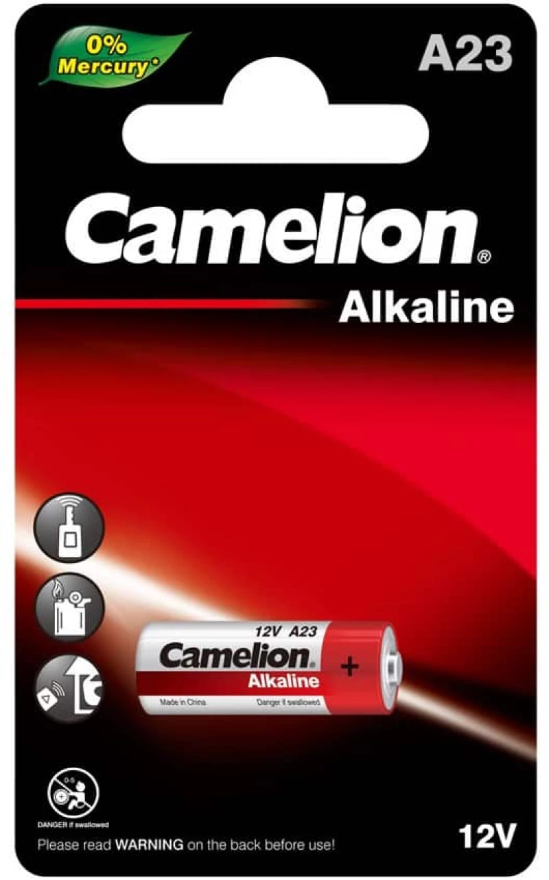 Camelion A23 Αλκαλική Μπαταρία 12V για τηλεχειριστήρια (1τμχ.)