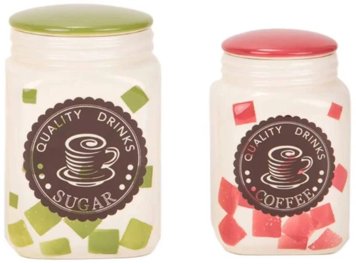 ΣΕΤ ΒΑΖΑ ΖΑΧΑΡΗ/ΚΑΦΕ ΓΕΩΜΕΤΡΙΚΑ