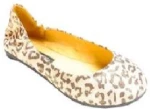 Μπαλαρίνα Footzyfolds Betsy Animal Print gold 979308