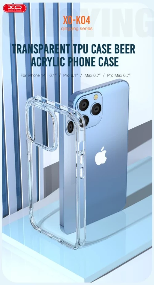 XO K04 Θήκη Σιλικόνης iPhone14 ΜΑΧ 6.7"