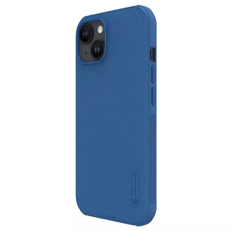 Nillkin Husa pentru iPhone 15 - Nillkin Super Frosted Shield Pro - Blue 6902048265547