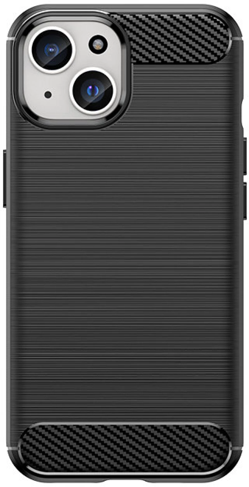 APPLE iPhone 15 Plus - ΘΗΚΗ ΣΙΛΙΚΟΝΗΣ CARBON ΜΑΥΡΗ MA41135S-BK3 65302