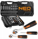 NEO 10-066 Σετ Καστάνια με Καρυδάκια 1/2" και 1/4" 110τ.