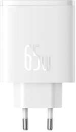 Baseus Wall charger Baseus OS-Cube Pro 2xUSB-C + USB, 65W (white) 054592 6932172641481 P10152301213-00