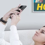 Magnetic Phone Ring Tech-Protect Marble Rose