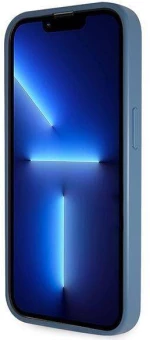 Original Case IPHONE 14 PRO MAX Guess Hardcase Crossbody 4G Metal Logo (GUHCP14XP4TDSCPB) blue