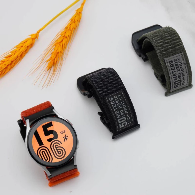 Strap for GALAXY WATCH 4 / 5 / 5 PRO / 6 Tech-Protect Scout orange
