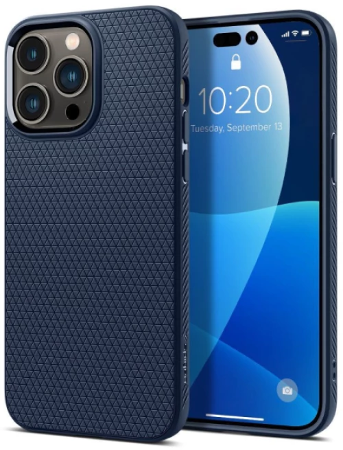 SPIGEN LIQUID AIR IPHONE 15 PRO MAX blue backcover