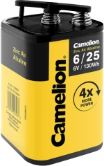 CAMELION  4LR25-6V-25AH-SP1G ΜΠΑΤΑΡΙΑ 6V 7AH ME ΕΛΑΤΗΡΙΑ