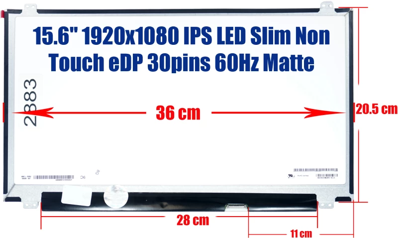 Οθόνη Laptop  Dell Latitude 3500  screen monitor (Κωδ. 2883)